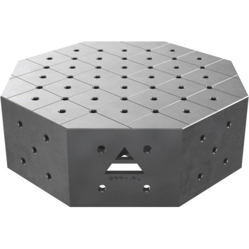 Octagonal welding table OCT 600x600 mm - 600x600mm