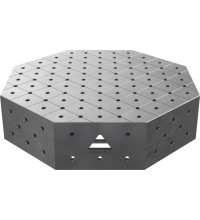 Octagonal welding table OCT 600x600 mm - 800x800mm