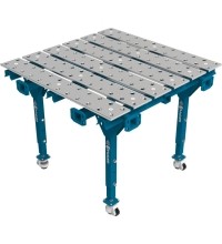 Modular single welding table 1000 × 1000 mm - 1200x1200mm