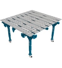 Modulinis viengubas suvirinimo stalas 1000 × 1000 mm - 1600x1500mm