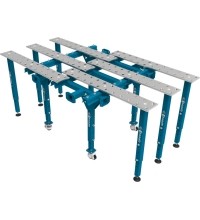 Modular single folding welding table 1770 × 1000 mm - 2170x1200mm