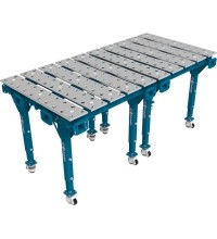 Modular Double Welding Table 2000×1000 mm - 2000x1000mm
