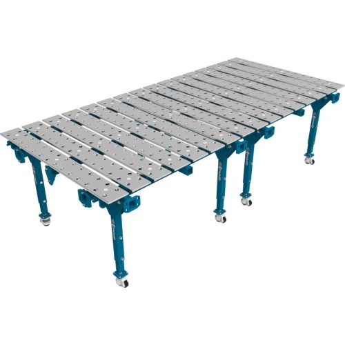 Modular Double Welding Table 2000×1000 mm - 3200x1500mm