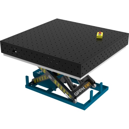 PRO Welding Table 1500×1000 mm with Hydraulic Lift System - 1500x1480mm - PRO