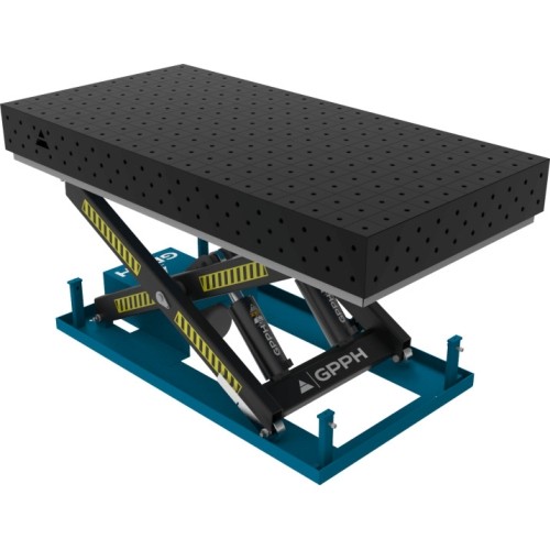 PRO Welding Table 1500×1000 mm with Hydraulic Lift System - 2000x1000mm - PRO
