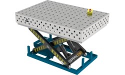 PRO INOX suvirinimo stalas 1500×1000 mm su hidrauline pakėlimo sistema - 1500x1000mm