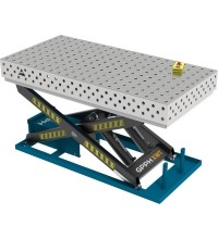 PRO INOX Welding Table 1500×1000 mm with Hydraulic Lift System - 2000x1000mm