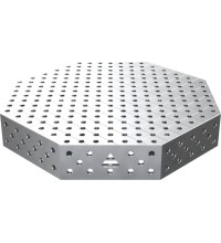 Octagonal welding table OCT INOX 1000×1000 mm - 1200x1200mm
