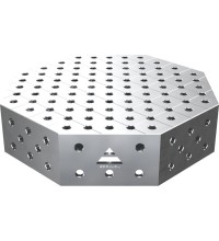Aštuoniakampis suvirinimo stalas OCT INOX 1000×1000 mm - 800x800mm