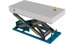 PRO INOX suvirinimo stalas 1500×1000 mm su hidrauline pakėlimo sistema - 2000x1000mm