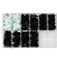 Plastic Push-Type Clip Assortment (415pcs) Ford