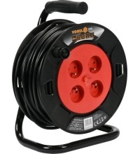 Cable reel 25m 3Gx1.0mm 230V