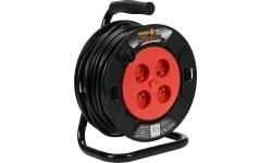 Cable reel 25m 3Gx1.0mm 230V