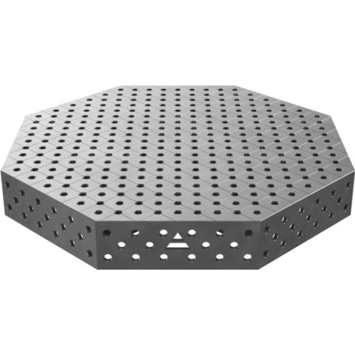 Octagonal welding table OCT 600x600 mm - 1400x1400mm
