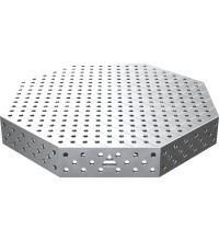 Aštuonkampis suvirinimo stalas OCT INOX 600 × 600 mm - 1400x1400mm