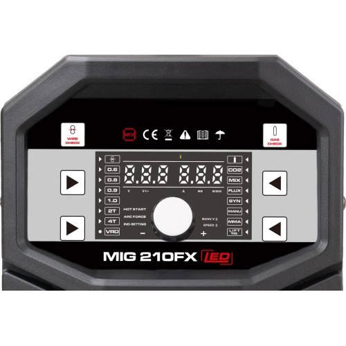 Suvirinimo pusautomatis FORBY® MIG 210FX LED (200A) (sinerginis)