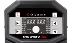 Suvirinimo pusautomatis FORBY® MIG 210FX LED (200A) (sinerginis)