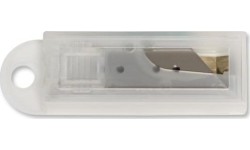 Geležtė trapeciam peiliui 19x60mm (10vnt)