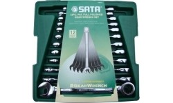 Combination gear wrenches set 12pcs. (8-19)