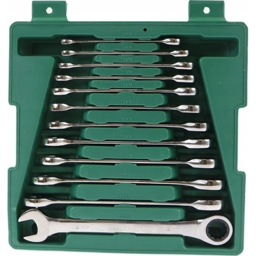 Combination gear wrenches set 12pcs. (8-19)