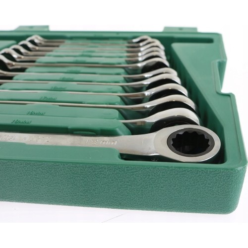 Combination gear wrenches set 12pcs. (8-19)