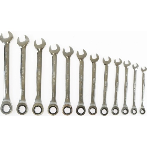 Combination gear wrenches set 12pcs. (8-19)