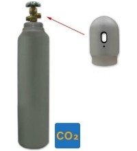 Dujų balionas (EURO PH 250 BAR) (angliarūgštė CO₂) (užpildytas Gaschema dujomis) - 8 l