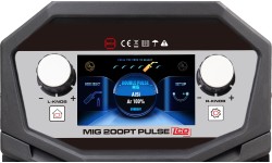 FORBY® MIG 200PT LCD pulse semi-automatic welding machine (200A - 60%) (synergic, double pulse)