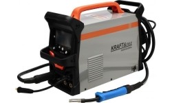 Inverterinio suvirinimo aparato 255A MIG / MMA / LIFT TIG KOMPLEKTAS (aparatas + dujų balionas CO2 5L + reduktorius + viela + k