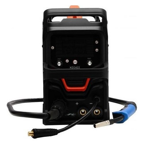 Inverterinio suvirinimo aparato 255A MIG / MMA / LIFT TIG KOMPLEKTAS (aparatas + dujų balionas CO2 5L + reduktorius + viela + k