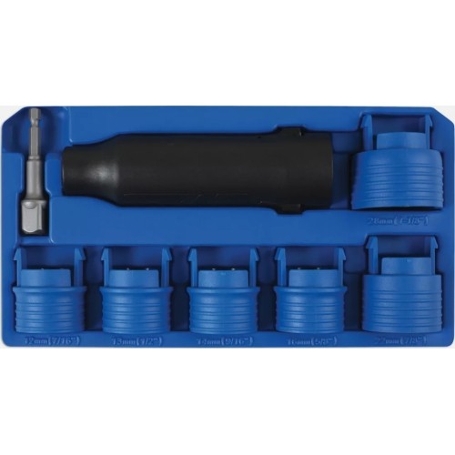 Wheel socket screw and pins brush cleaning set 9pcs