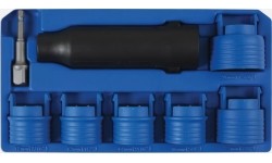 Wheel socket screw and pins brush cleaning set 9pcs