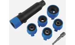 Wheel socket screw and pins brush cleaning set 9pcs