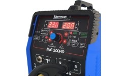 Sinerginis inverterinis suvirinimo aparatas Sherman MIG 200HD