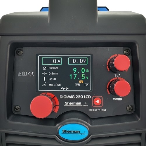 Welding machine Sherman DIGIMIG 220 LCD