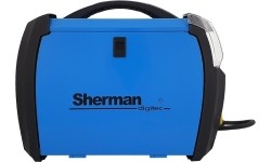 Inverter welder Sherman DIGIMIG 205 LCD SYNERGIC SET  (machine + gas cylinder CO2 8L + gas reducer + wire + other)