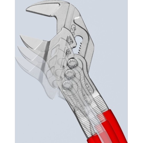 Santechninės replės-raktas KNIPEX su fiksavimu - L180mm