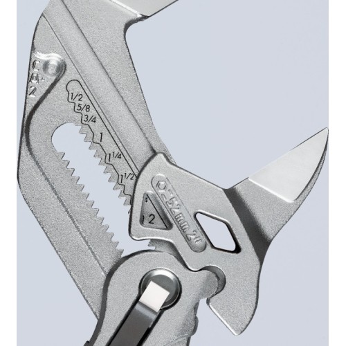 Santechninės replės-raktas KNIPEX su fiksavimu - L180mm