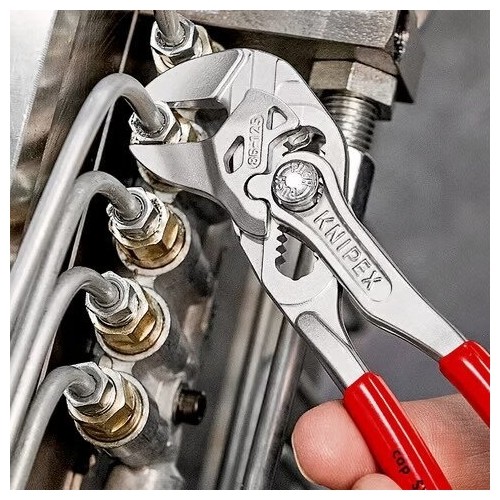 Santechninės replės-raktas KNIPEX su fiksavimu - L180mm