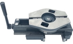 QB machine swivel vice - Lūpų plotis 136mm, 18.0kg