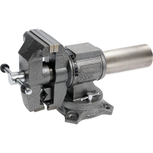 Multi-function swivel base bench vice - Lūpų plotis 125mm. Svoris 15kg
