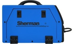 Inverterinis suvirinimo aparatas Sherman MIG 200 SMART  (aparatas + dujų balionas CO2 5L + reduktorius + viela + priedai)