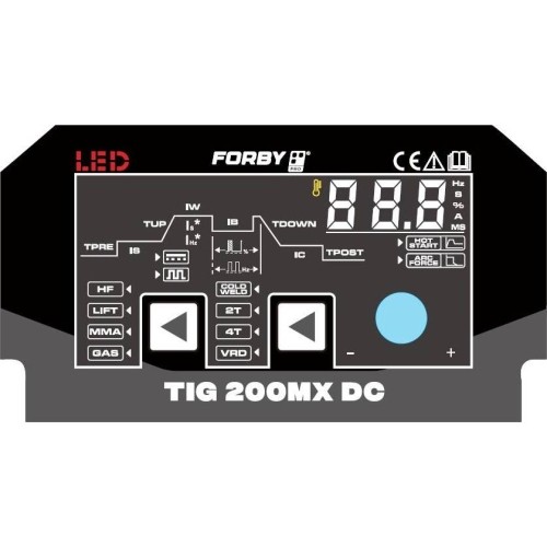 Suvirinimo aparatas FORBY® TIG 200 MX DC