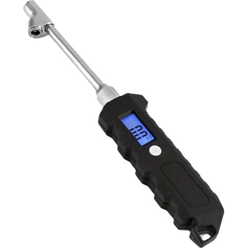 Tire pressure gauge digital extended