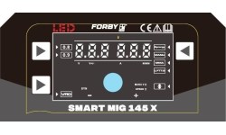 Inverterinis suvirinimo aparatas FORBY® SMART MIG 145 X LED 