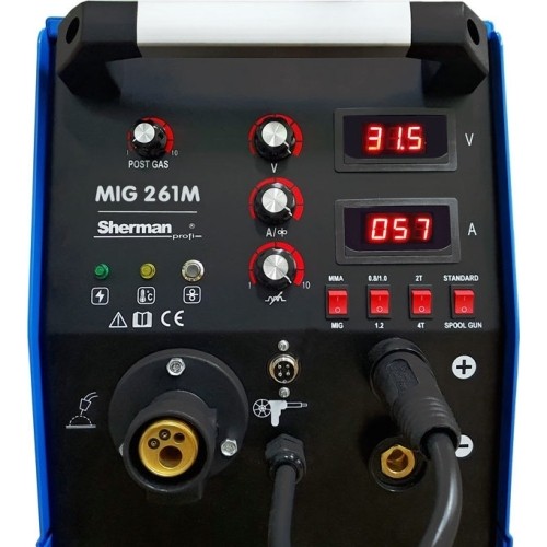 Inverterinis suvirinimo aparatas Sherman MIG 261M/4R
