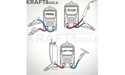 Inverterinis suvirinimo aparatas MMA / TigLift / MIG Flux (be dujų)