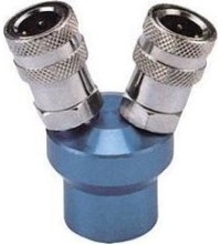 Air quick coupler 2-way 1/2"