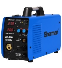 Inverterinis suvirinimo aparatas Sherman MIG 200 Speedy