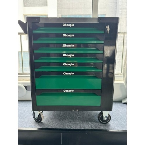 Roller cabinet 7 drawers with side door